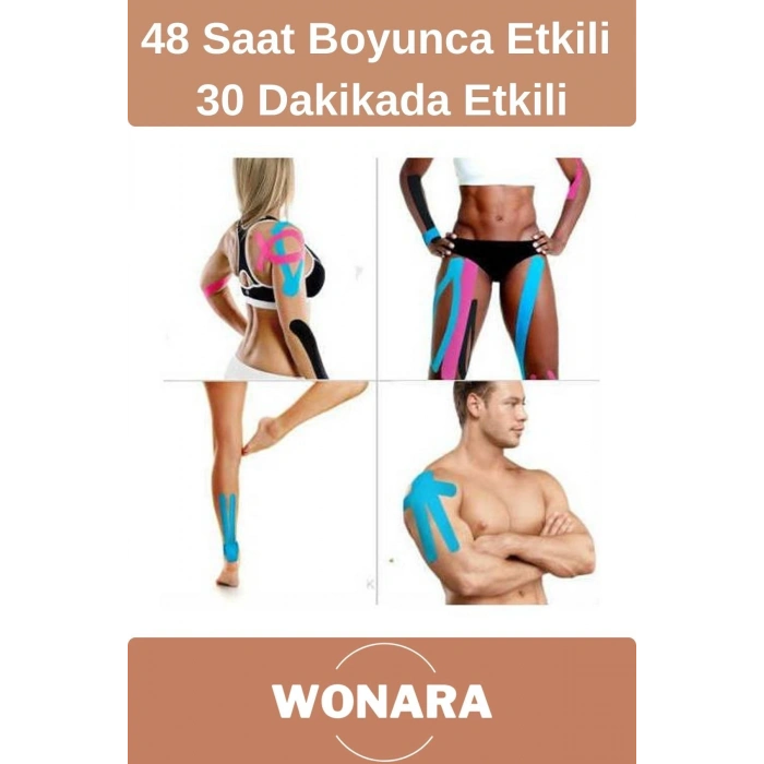 Geniş Boyutlu Hızlı Sonuç Veren Kas Eklem Bel Bacak Sırt Omuz Kalça Sporcu Ağrı Kesici Isıl Bandı