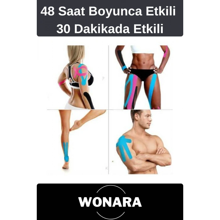 Geniş Boyutlu Hızlı Sonuç Veren Kas Eklem Bel Bacak Sırt Omuz Kalça Sporcu Ağrı Kesici Isıl Bandı