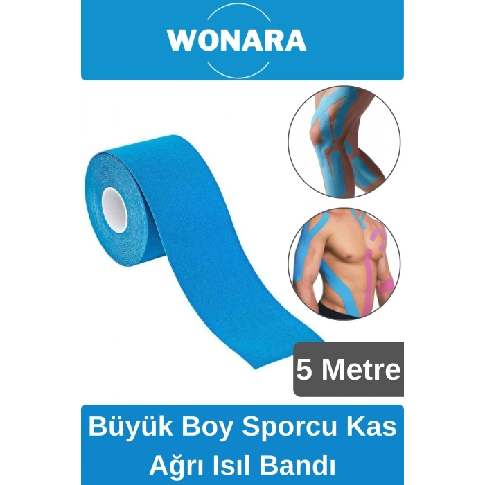 Geniş Boyutlu Hızlı Sonuç Veren Kas Eklem Bel Bacak Sırt Omuz Kalça Sporcu Ağrı Kesici Isıl Bandı