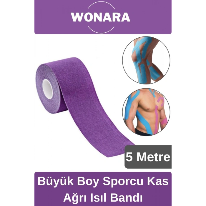 Geniş Boyutlu Hızlı Sonuç Veren Kas Eklem Bel Bacak Sırt Omuz Kalça Sporcu Ağrı Kesici Isıl Bandı