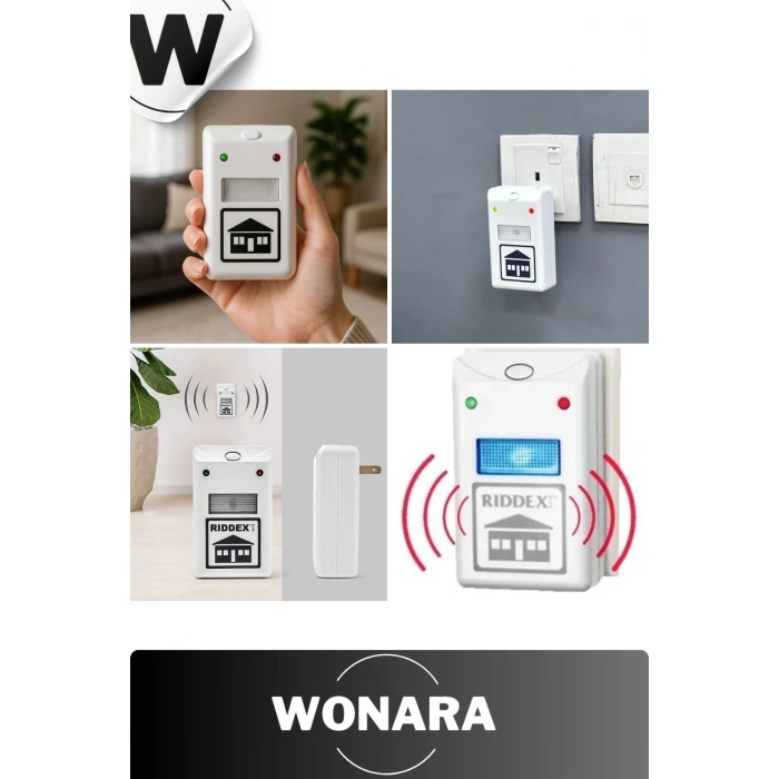 Elektronik Fare ve Haşere Kovucu Cihaz 220V Koku Duman İçermeyen Premium Seri Kemirgen Uzaklaştırıcı