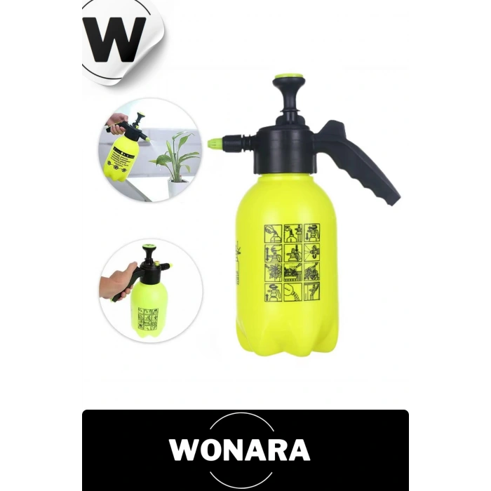 Ergonomik Ayarlanabilir Basınçlı Püskürtmeli 2 Litre Profesyonel Bahçe Araç Temizleme Pompası