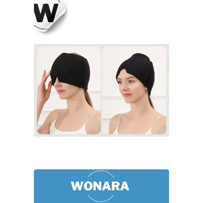 Premium Elastik Tüm Baş Tiplerine Uygun Soğuk ve Sıcak Kullanımlı Rahatlatıcı Jel Kompress Bandı