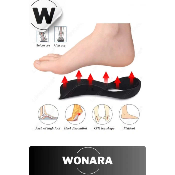 Özel Üretim Yumuşak Silikon Topuk Yastığı Esnek Düz Taban Düzeltici Yürüyüş Konfor Artırıcı Tabanlık