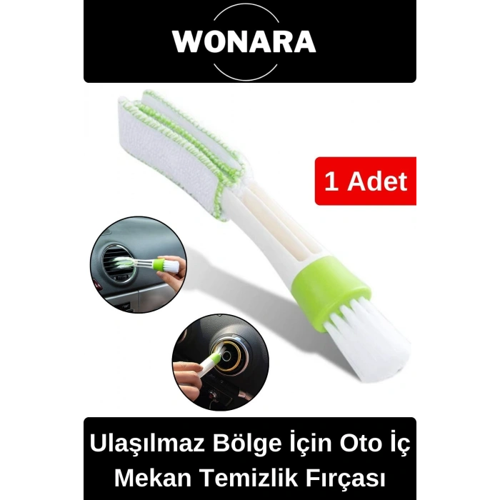 Detaylı Temizlik Ulaşılmaz Bölge Araç Klima Havalandırma Oto İç Mekan Hassas Temizlik Fırçası