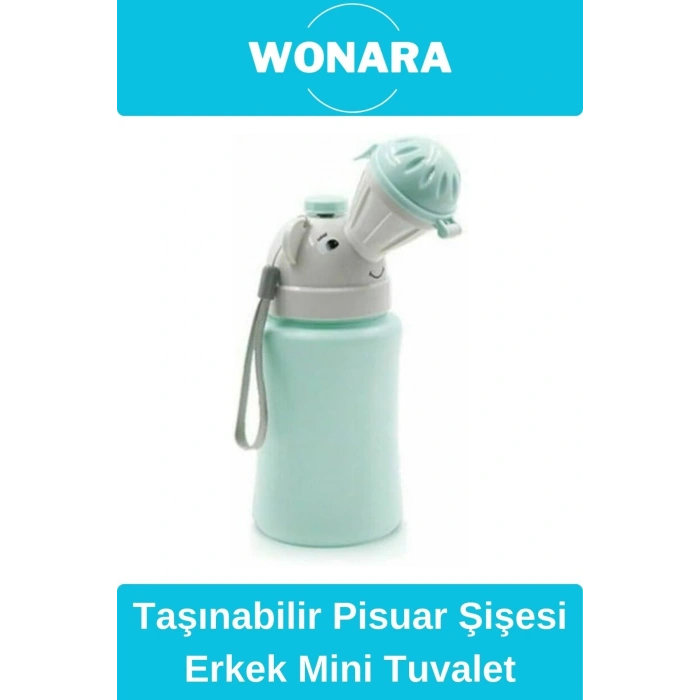 Özel Tasarım Taşınabilir Sızdırmaz Şişe Çocuk Pisuar Araba Yolculuk Lazımlık Kız Erkek Mini Tuvalet