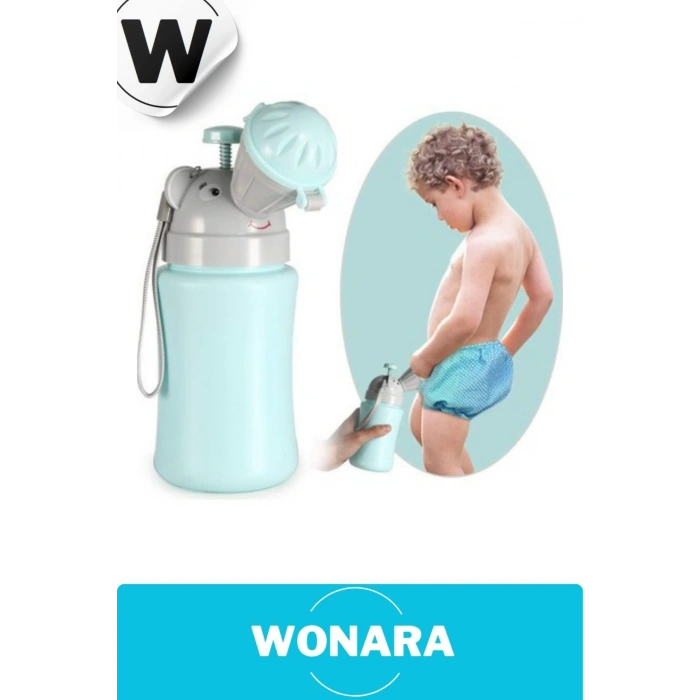 Özel Tasarım Taşınabilir Sızdırmaz Şişe Çocuk Pisuar Araba Yolculuk Lazımlık Kız Erkek Mini Tuvalet