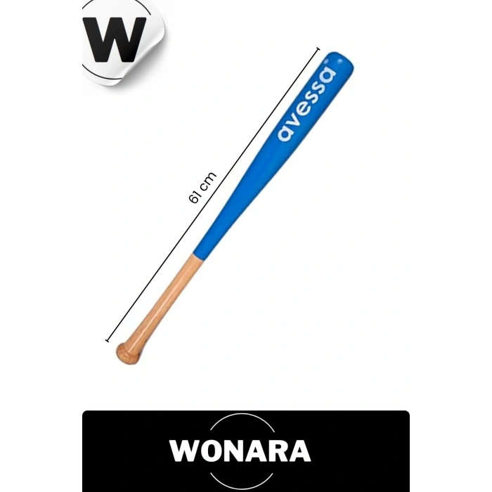 Dayanıklı Kırılmaz Ahşap 61 cm Mükemmel Kavrayışlı Kaliteli Beyzbol Sopası