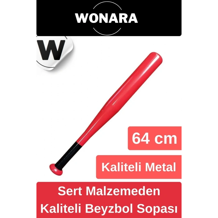 Premium Özel Üretim Dayanıklı Kırılmaz Metal 64 Cm Mükemmel Kavrayışlı Kaliteli Beyzbol Sopası
