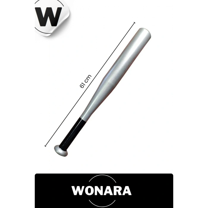 Dayanıklı Kırılmaz Metal 61 cm Mükemmel Kavrayışlı Kaliteli Beyzbol Sopası