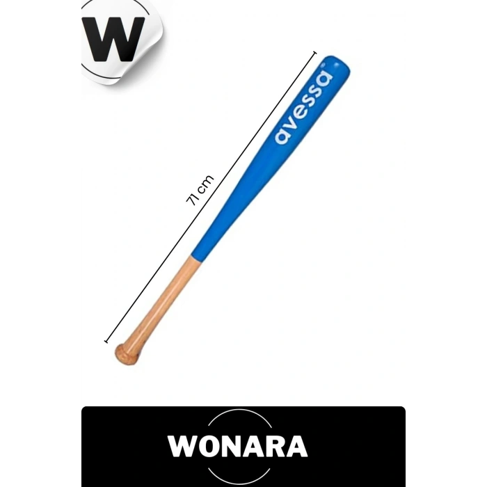 Premium Özel Üretim Dayanıklı Kırılmaz Ahşap 71 cm Mükemmel Kavrayışlı Kaliteli Beyzbol Sopası