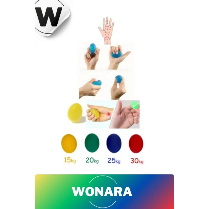 Pratik Yüksek Kalite El Bilek Çalıştırma Güçlendirme Fizik Tedavi Slikon Egzersiz Stres Topu