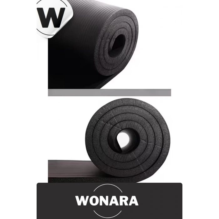 Pratik Taşıma Askılı Kaymaz Yüzeyli Çift Yönlü Fitness Yoga Matı Kamp Çadır Spor Minderi 150x50 Cm