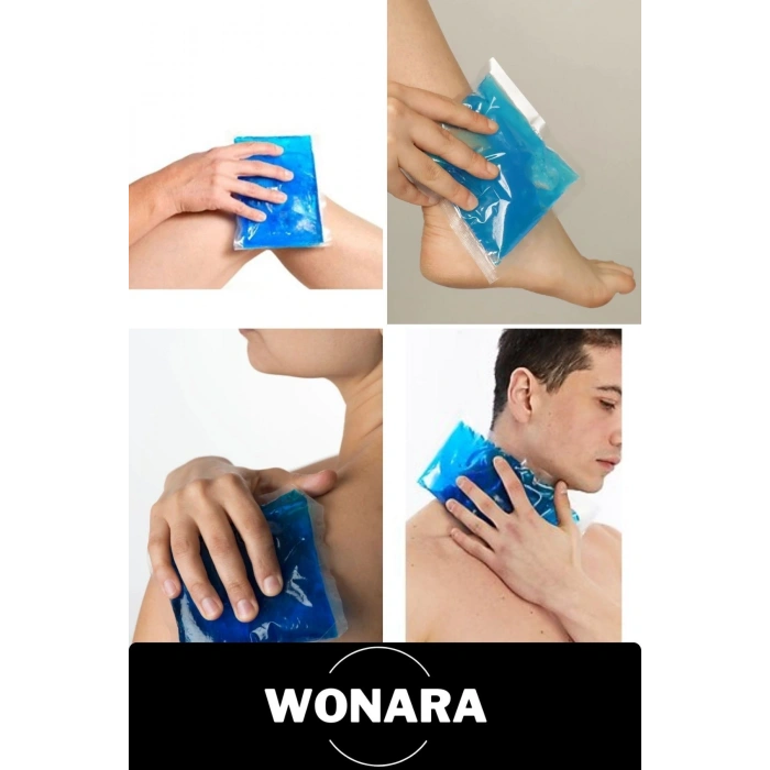 #Termojel Çok Amaçlı Yeniden Kullanılabilir Soğuk Sıcak Jel Kompres Ağrı Giderici Paketi 3 Adet