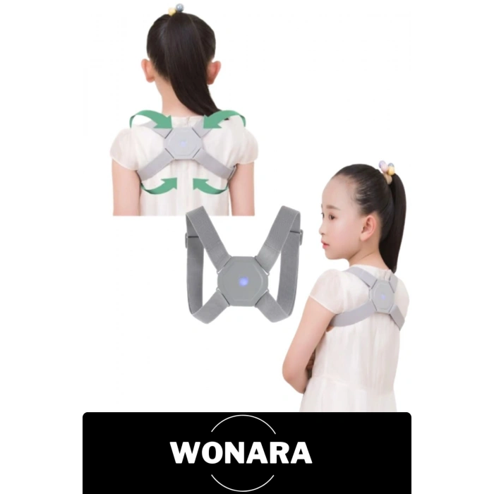 #Korse Elektronik Ortopedik Sırt Omuz Ayarlanabilir Şarjlı Sensörlü Titreşimli Dik Duruş Korsesi