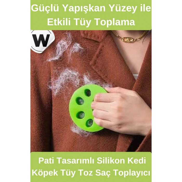 #TüyToplayıcı Özel Üretim Silikon Tüy Toplayıcı Çamaşır Makinesi Uyumlu Yıkanabilir Kedi Köpek Pati Tasarımlı Toz Saç Temizleyici Giysi Battaniye Kanepe Kullanımına Uygun Pratik Aparat