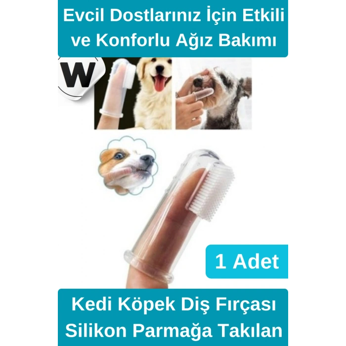 #DişKaşımaFırçası Özel Üretim Kedi Köpek Diş Fırçası Şeffaf Silikon Parmağa Takılan Ağız Bakım Aparatı Yumuşak Diş Eti Dostu Tartar Önleyici Evcil Hayvan Temizlik Kaşıma Fırçası