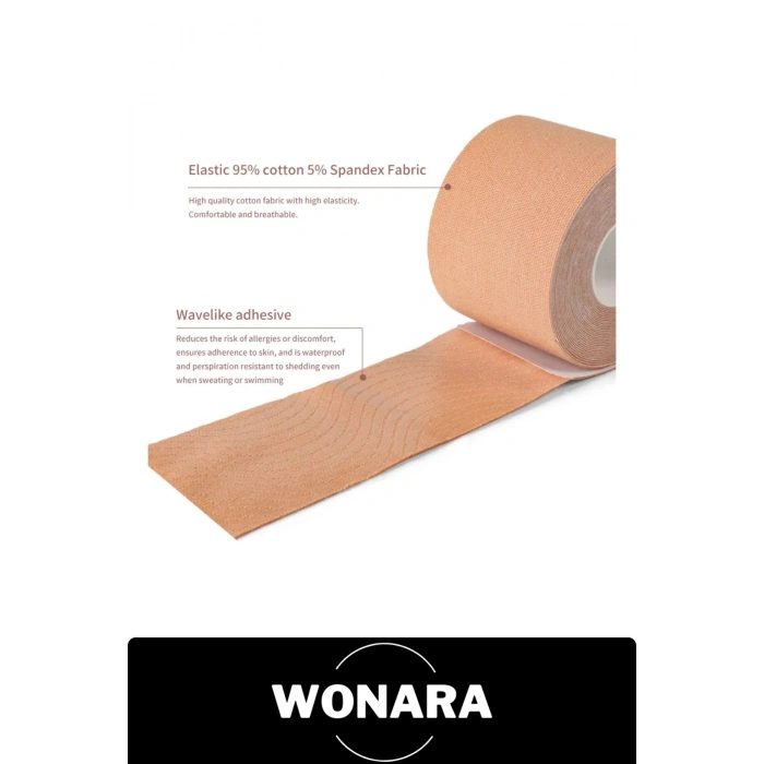 #GöğüsBandı Göğüs Dikleştirme Bandı S Beden 25 mm 5 Metre Ten Rengi Su Geçirmez Askısız Sırtı Açık Elbise İçin Görünmez Sutyen Push Up Toparlayıcı Yapışkanlı Kaldırıcı Pamuklu Elastik Kadın
