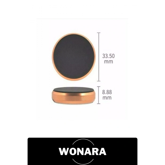 #TelefonTutucu Manyetik Araç Telefon Tutucu Mıknatıslı Oto Torpido Konsol Tutacağı 360 Derece Dönebilir Metal Kompakt Mini Yapışkanlı Navigasyon Standı Tüm Akıllı Modellerle Uyumlu Ev Ofis Kullanımı