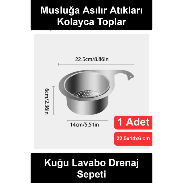 #DrenajSepeti Kuğu Tasarımlı Paslanmaz Çelik Lavabo Drenaj Sepeti Musluğa Asılabilir Mutfak Evye Süzgeci Yemek Artığı Atık Toplayıcı Delikli Tıkanma Önleyici Gider Filtresi Kolay Temizlenir