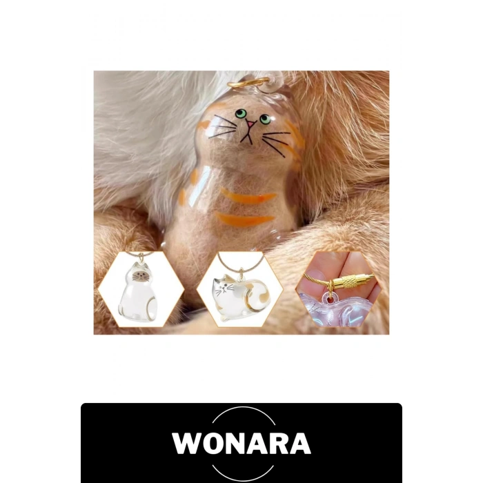 #AnıAnahtarlığı Kedi Tüyü Saklama Hazneli Şeffaf Figürlü Hatıra Anahtarlık İçi Boş Akrilik Evcil Hayvan Çanta Süsü Aksesuar Hediye Karışık Model 4-6 cm Metal Halkalı Sevimli Taşınabilir Armağan Öneri