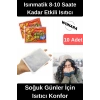 Pratik Isınmatik Dağcılık Tatil Deprem Kış 8-10 Saate Kadar Etkili Vücut El Ayak Bel Isıtıcı 10 Adet