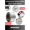 Dayanıklı Su Geçirmez Sızdırmaz Alev Geciktirici Alüminyum Çamur Sakız Bant Tamir Bandı 3 Adet