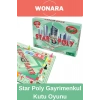 Premium Board Games - Zeka Eğlence Geliştirici Eğitici Strateji Star Poly Gayrimenkul Kutu Oyunu