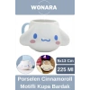 Özel Tasarım Sevgili Arkadaş Şık ve Dekoratif Hediyelik Porselen Cinnamoroll Motifli Kupa Bardak