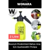 Ergonomik Ayarlanabilir Basınçlı Püskürtmeli 2 Litre Profesyonel Bahçe Araç Temizleme Pompası