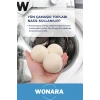 Doğal Yünlü Kırışıklık Azaltan Hızlı Kuruyan Sürtünme Önleyici 6’lı Çamaşır Kurutma Topu Seti