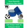 Sızdırmaz Suya Dayanıklı Mavi Renk Çok Amaçlı Tamir ve İzolasyon Bandı 10m 5 Adet