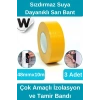 Sızdırmaz Suya Dayanıklı Sarı Renk Çok Amaçlı Tamir ve İzolasyon Bandı 10m 3 Adet
