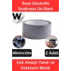 Sızdırmaz Suya Dayanıklı Gri Renk Çok Amaçlı İzolasyon ve Tamir Bandı 10m 2 Adet