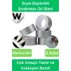 Sızdırmaz Suya Dayanıklı Gri Renk Çok Amaçlı Tamir ve İzolasyon Bandı 10m 5 Adet