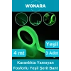Premium Yapışkanlı Karanlıkta Yansıyan Işık Veren Fosforlu (Fotolümen) Yeşil Şerit Bant 4 mt 3 Adet