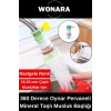 Döner Başlıklı Ekonomik Mineral Filtreli Hareketli Pervane Sistemli Evye Musluk Ucu 360 Derece