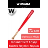 Özel Üretim Dayanıklı Kırılmaz Ahşap 71 cm Mükemmel Kavrayışlı Kaliteli Beyzbol Sopası