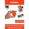 Pratik Yüksek Kalite El Bilek Çalıştırma Güçlendirme Fizik Tedavi Slikon Egzersiz Stres Topu