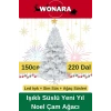 Deluxe Kutulu Ayaklı Renkli Işıklı Yılbaşı Süs Çam Ağacı Süsleme Seti Yeni Yıl Noel Dekor Paket