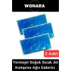 #Termojel Çok Amaçlı Yeniden Kullanılabilir Soğuk Sıcak Jel Kompres Ağrı Giderici Paketi 3 Adet