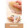 #BanyoFırça Ahşap Sap Peeling %100 Doğal Selülit Önleyici Yumuşak Vücut Masaj At Kılı Banyo Fırçası