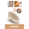#BanyoFırça Doğal Peeling %100 Doğal Selülit Önleyici Yumuşak Vücut Masaj At Kılı Banyo Fırçası