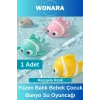 #Oyuncak Mekanik Suda Yüzen Eğlenceli Hafif Kurmalı Renkli Yüzen Balık Bebek Çocuk Banyo Oyuncağı