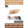 #TelefonTutucu 360 Derece Dönen Telefon Tutucu Parmak Soket Selfie Yüzük Standı Universal Uyumlu Güvenli Kavrama Yapışkanlı Tablet Destekli Pratik Mobil Aksesuar Tek Elle Kullanım Aparatı