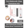 #TemizlikKiti 7in1 Airpods Klavye Ekran Temizleme Kiti Çok Fonksiyonlu Silikon Uçlu Kulaklık Telefon Tablet Kamera Laptop Elektronik Cihaz Temizlik Seti Fırçalı Profesyonel Bakım Aparatı