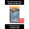 #KovanAnahtarı 6 Parça Kovan Anahtarı Seti 8-17 mm Çevirme Milli Paslanmaz Krom Kaplama Çelik Lavabo Sifon Musluk Buji Sökme Bisiklet Akü Başı Mobilya Montaj Tamir Takımı Hırdavat El Aletleri