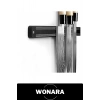 #BıçakAskısı Mıknatıslı Bıçak Askısı 55 cm Manyetik Tutucu Bant Çubuğu Duvara Monte Vidalı Mutfak Düzenleyici Metal Gereç Askılığı Siyah Şık Dekoratif Güçlü Çekim Pratik Organizer Saklama Aparatı