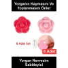 #YorganSabitleyici 8li Set Yorgan Nevresim Sabitleyici Kayma Önleyici Çiçek Model Toplanma Engelleyici Yatak Örtüsü Çarşaf Düzenleyici Perde Kumaş Tutucu Karışık Renkli Pratik Ev Tekstili Aksesuarı