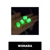 Fosforlu Sibop Kapağı 4lü Set Karanlıkta Parlayan Yeşil Neon Jant Tekerlek Lastik Supap Başlığı Otomobil Motosiklet Bisiklet Moped Minibüs Evrensel Uyumlu ABS Plastik Toz Su Geçirmez Araç Aksesuarı